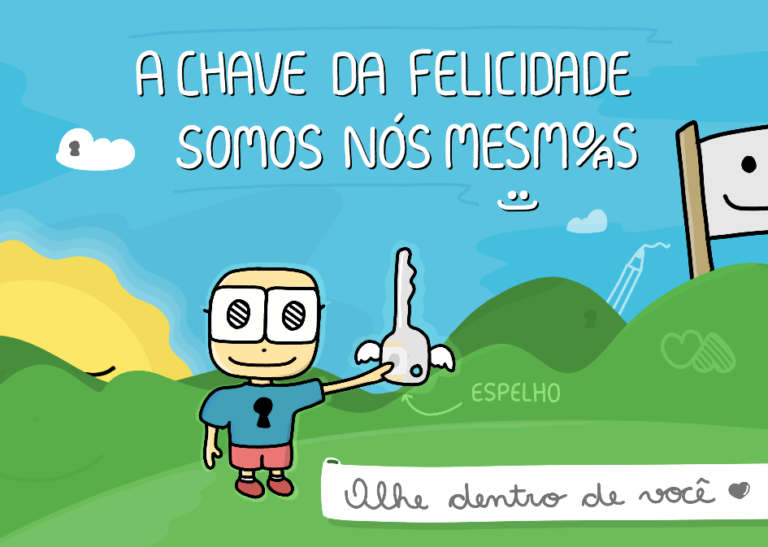 A chave da felicidade somos nós mesmo/as